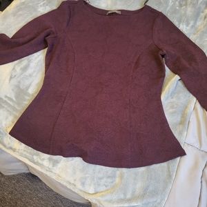 Suzy shier peplum top